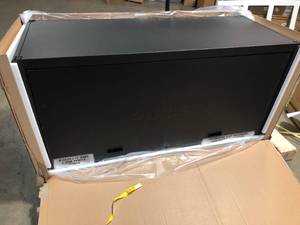 Husky Top Cabinet, and Side Locker in Matte Black - ONLY Key is not included - Tool Chest NOT included  Review all pictures