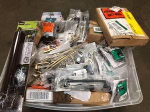 Large Lot of Drawer Pulls and Door hardware - Various models - most in new condition Review all pictures