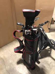 Top Flite Golf Set - and Golf Cart Damaged - Review all pictures