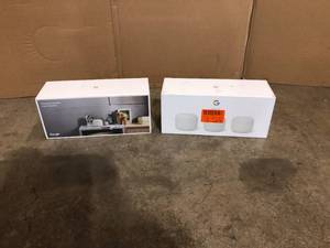 Google Nest Wifi - Mesh Router AC2200 and 2 Points with Google Assistant - 3 Pack - Lot of 2 - Good Condition - Review all pictures