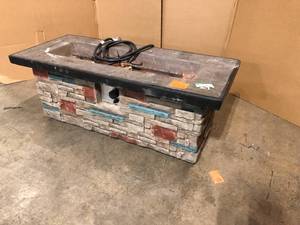 Outdoor Fire Pit -&nbsp Customer Returns Has Damage - Review all pictures