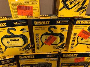Mixed Lot of Dewalt Battery Charger and Starters - 8 plus - Review all pictures