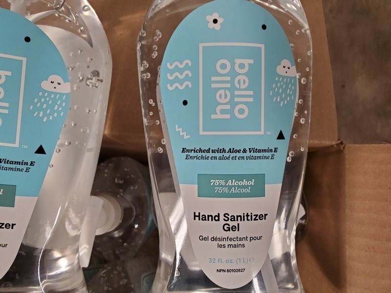 New Case of 12 - 32oz Hand Sanitizer with Aloe and Vitamin E