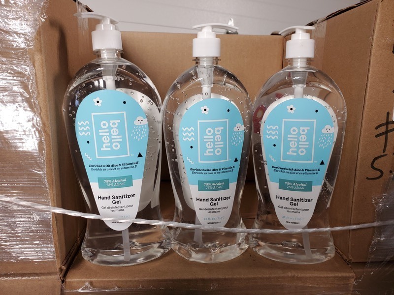 Pallet of 720 Bottles of 32 oz Hand Sanitizer with Vitamin E and Aloe - Take What You Want