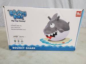 New Bouncy Toys Inflatable Ride On Shark