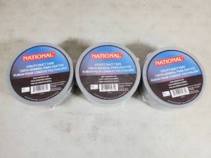 3 New Rolls of Duct Tape