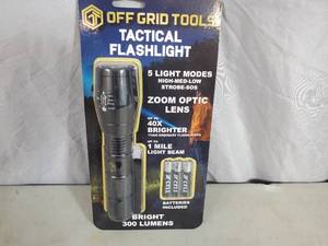 New Off the Grid Tools Tactical Flashlight