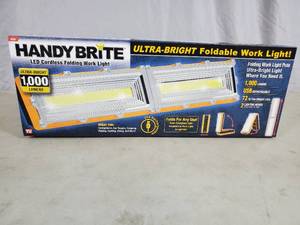 New Handy Brite LED Cordless Folding Work Light
