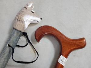 New Wolf Walking Stick and Cane