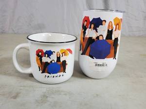 New Friends Stainless Steel Tumbler with Lid and Mug