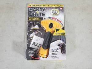 New Handy Brite Ultra-Bright Wide Beam Flashlight