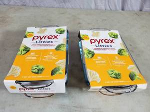 2 New Pyrex Little Sets