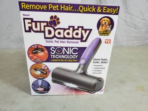 New Fur Daddy Sonic Pet Hair Remover