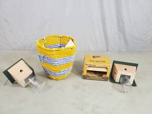 2 New Best Bee Traps and New Planter