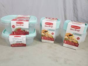 Large Assortment of New Rubbermaid Take Alongs