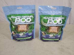 2 New Bags of Rapid Repair Pod - Targeted Lawn Spot Repair
