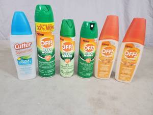 6 New Bottles of Bug Spray