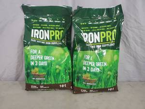 2 New 15 Lb Bags of Iron Pro Iron Supplement