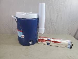 New Rubbermaid 5 Gallon Beverage Dispenser and More