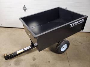 New 10 cu ft Lawn Mower Dump Trailer