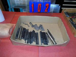 Assortment of machinist transfer punches. Used condition. As shown.