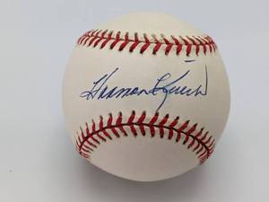 lot 18 image: Harmon Killebrew Hand-Signed Baseball PSADNA Certified