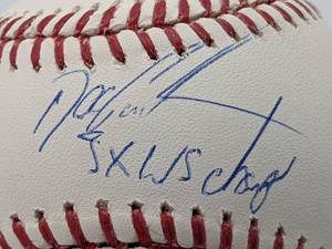 lot 56 image: Dwight Doc Gooden Hand-Signed Baseball with Inscriptions 84 R.O.Y. and 3x WS Champ JSA Certified