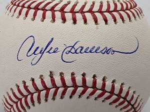 lot 57 image: Andre Dawson Hand-Signed Baseball MAB Certified