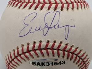lot 59 image: Evan Longoria Hand-Signed OML Baseball MLB Hologram & UDA COA