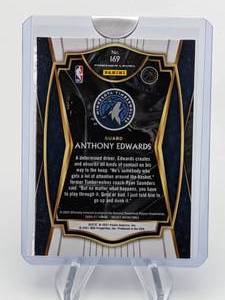 lot 116 image: 2020 Anthony Edwards Ant Man Select Rookie Card