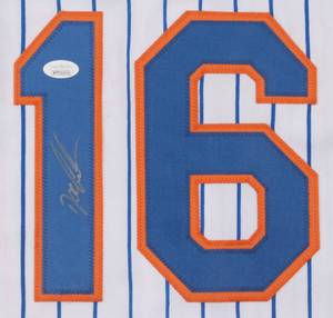 lot 78B image: Dwight Doc Gooden Signed Mets Doctor K Special Edition Jersey JSA Certified
