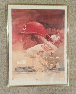 Pete Rose Print by David Buttram