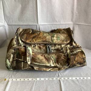 Camiflauge Clothing and Duffle Bag