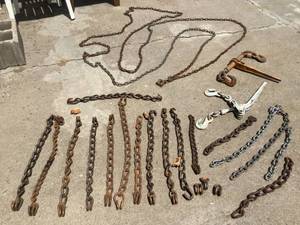 Large Assortment of Chains