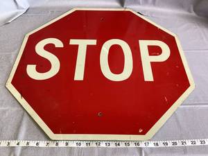 Stop Sign, Metal Signage