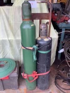 Oxy Acetylene Tanks, Torches, Gages, and Hoses