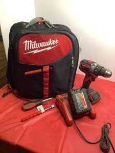 Milwaukee Tool Backpack with Misc Tools