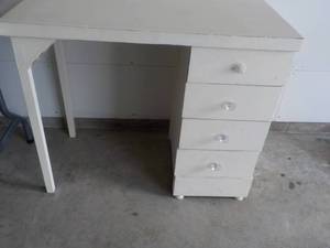Wood Painted Desk 36 x 18 x 30 an...