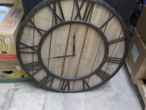 Wall Farmhouse Clock 30 Diameter ...