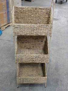 Woven 3 Tier Unit 16 x 14 x 42...