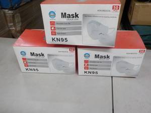 3 - 50 Count Pkgs KN95 Mask...