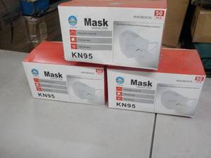 3 - 50 Count Pkgs KN95 Mask...