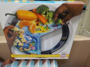 Activity Plates, Toys and Pool Ball...