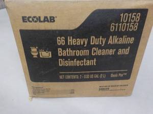 2 - 2 Liter Bags Ecolab Bathroom Cl...