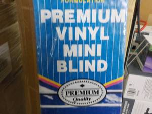 9 Ctns Premium Vinyl Mini Blinds 5...