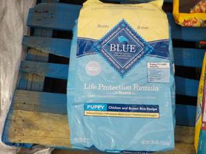 Blue 30 lb. Bag Puppy Food...