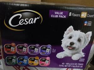 Case of Cesar 40 - 3.5 oz Trays Can...