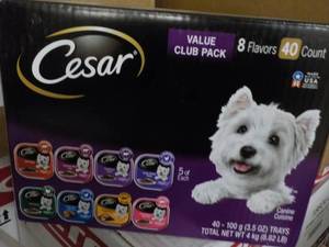 Case of Cesar 40 - 3.5 oz Trays Can...