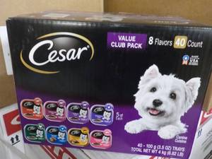 Case of Cesar 40 - 3.5 oz Trays Can...