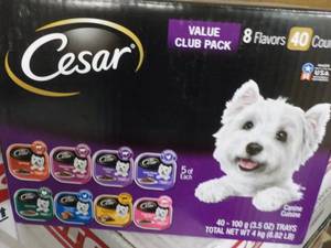 Case of Cesar 40 - 3.5 oz Trays Can...